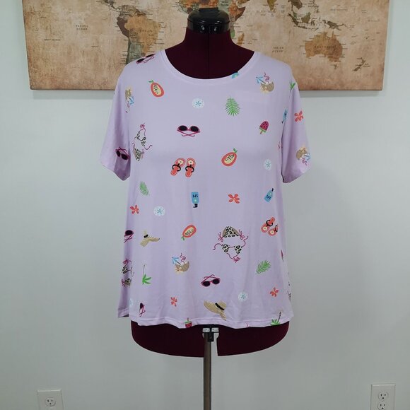 Summer themed pajama set - Secret Treasures brand - Picture 2 of 14